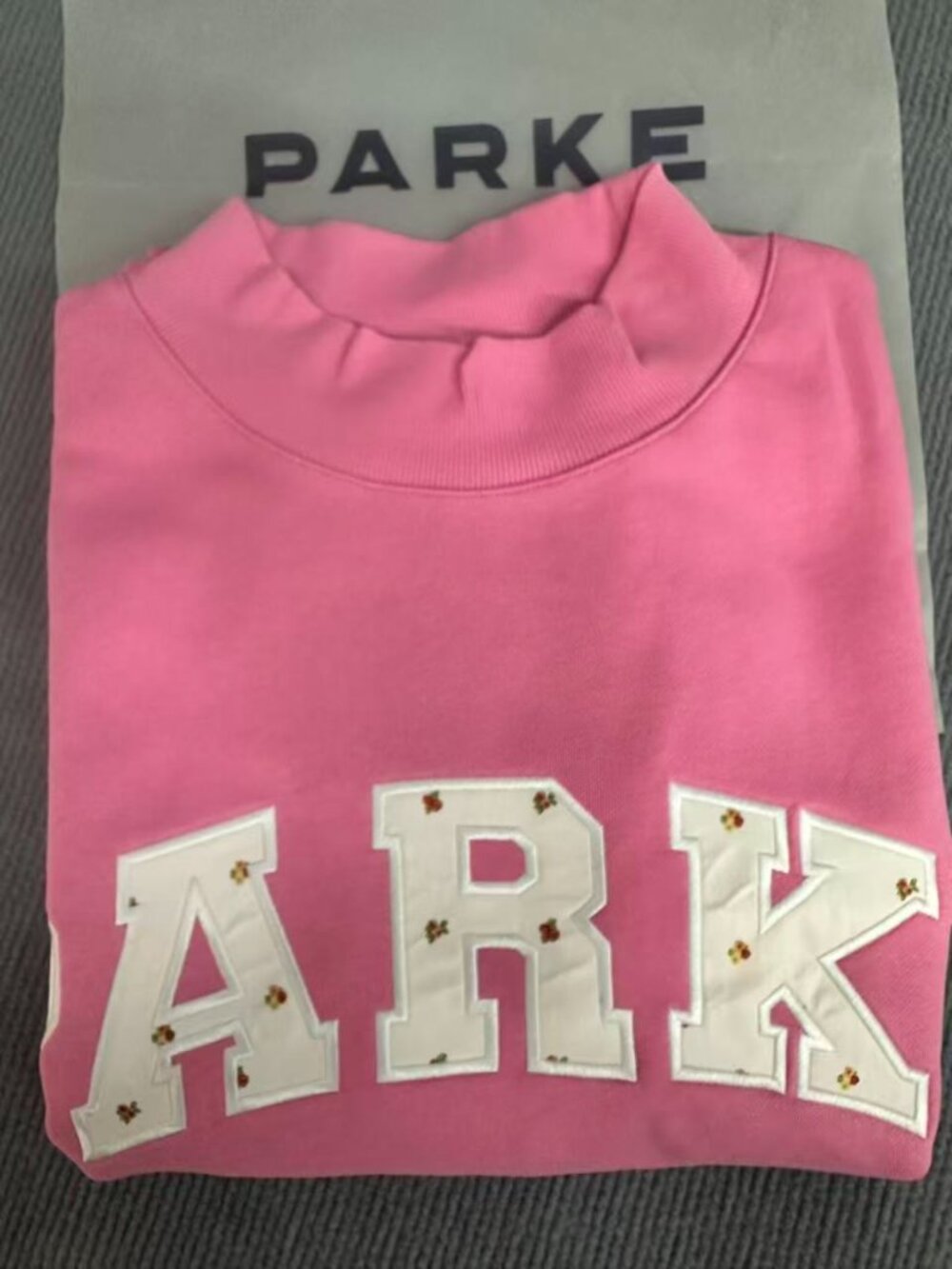 PARKE Mock Neck Sweatshirt - Picture 2 of 5